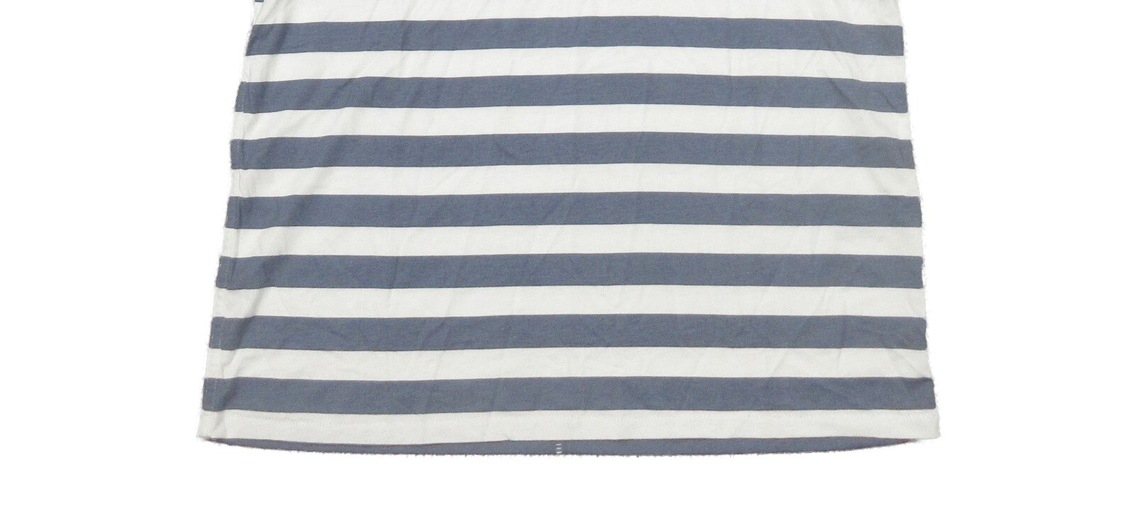 Rag & Bone Men’s Slate Blue/White Stripe Crew-Neck Short Sleeve T-Shirt gallery