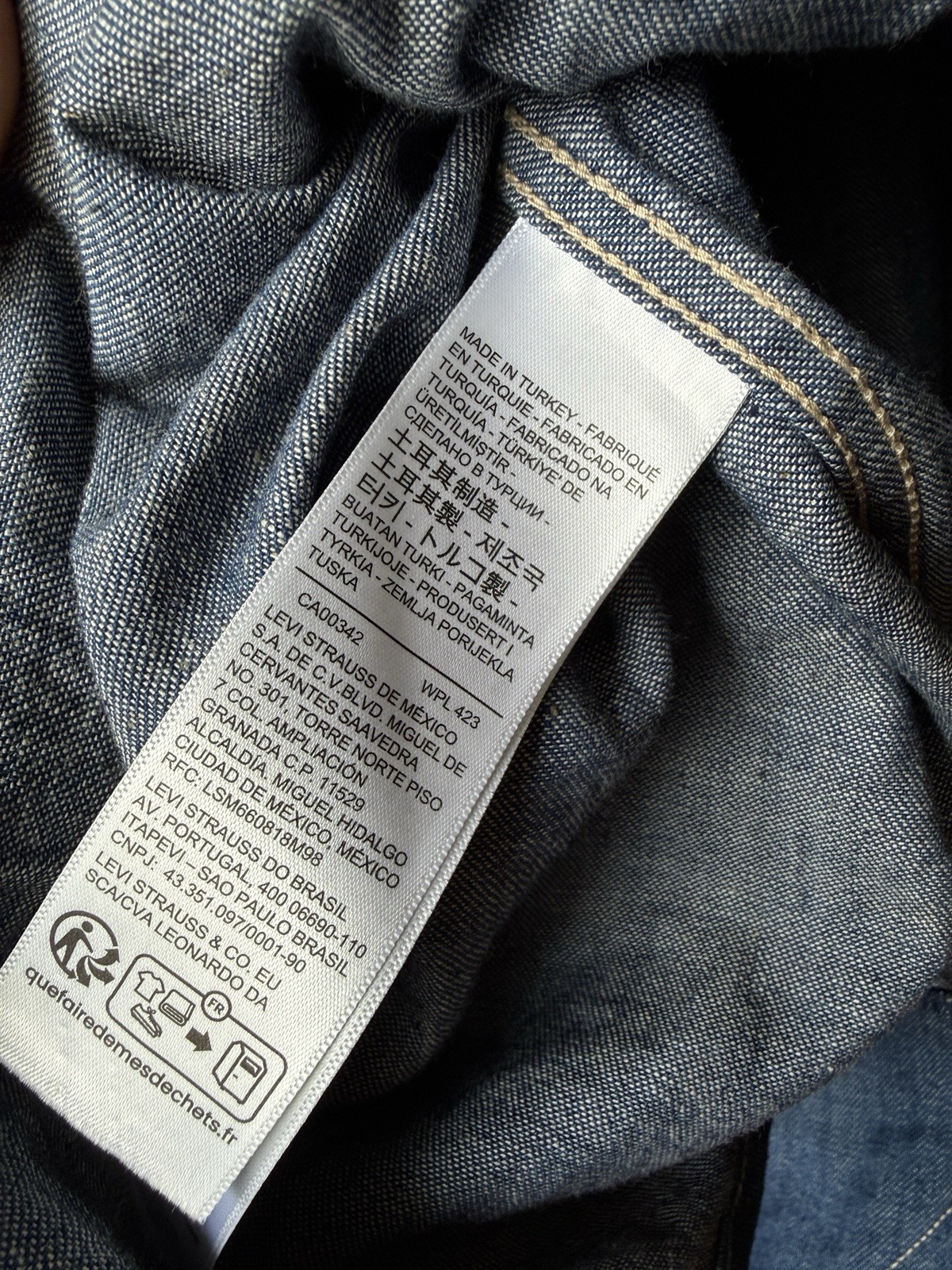 Levi's® Vintage Clothing Shorthorn Sawtooth Shirt L gallery