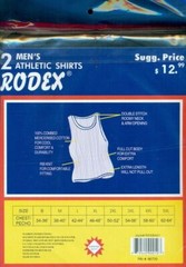 2 , 6 Packs Men’s Basic A-Shirts 100% Cotton Size Up to 4XL
