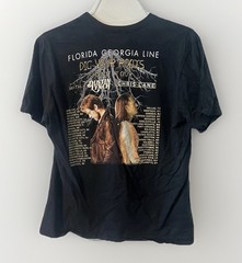 FLORIDA GEORGIA LINE DIG YOUR ROOTS 2017 TOUR SHIRT Sz L RARE FGL COUNTRY MUSIC