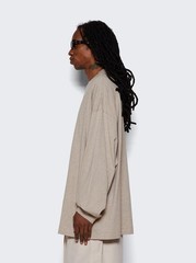 Fear of God Essentials Core Heather Long Sleeve Shirt FW23 Men’s Size Small