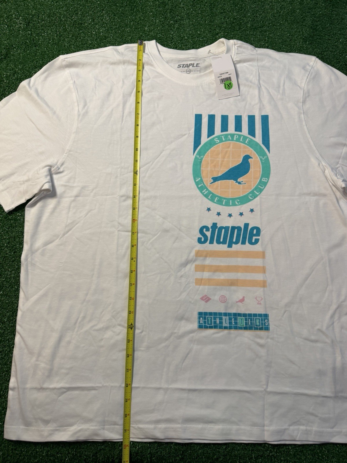 Staple Pigeon Graphic T Shirt Mens Size XXL White Logo Tee NWT gallery