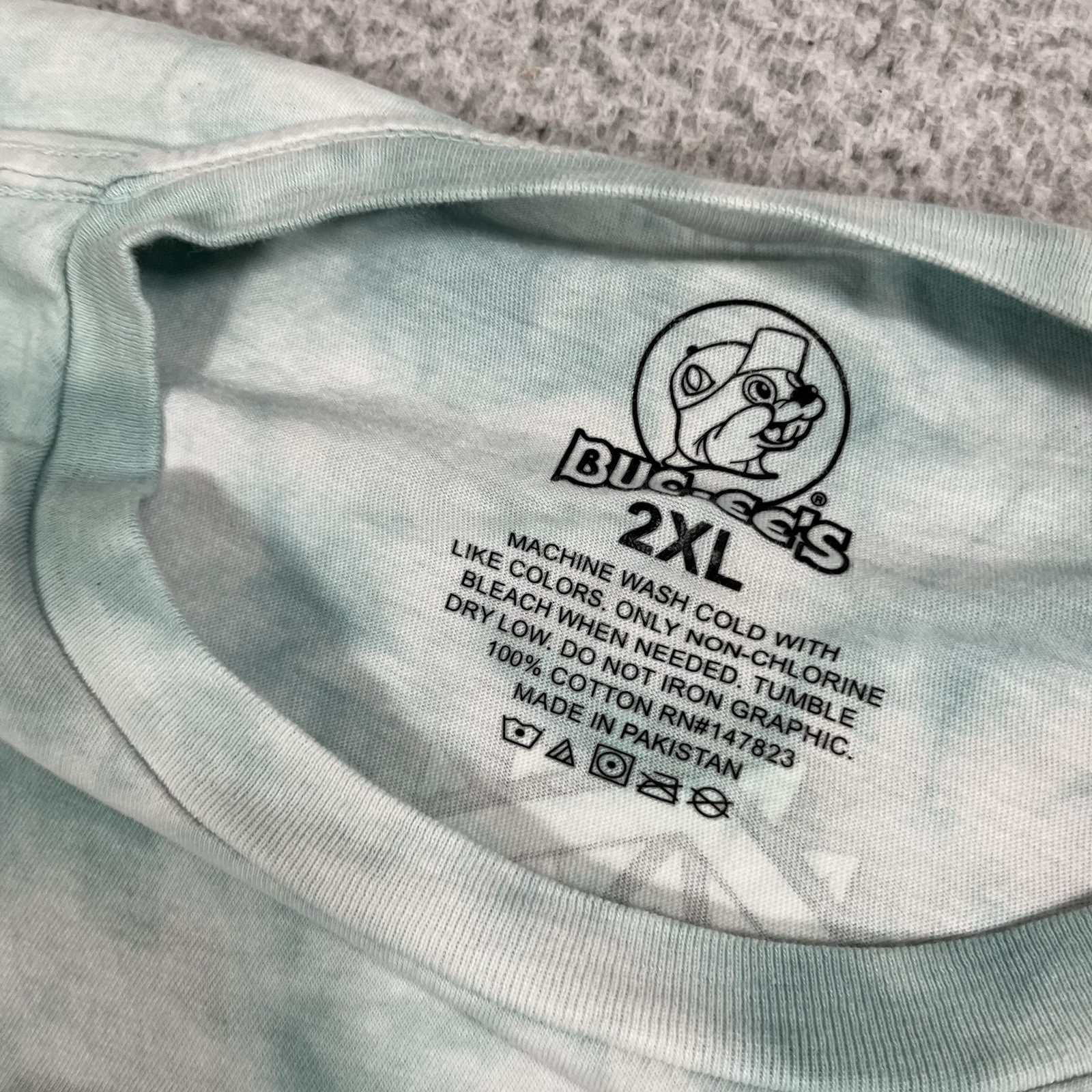 Bucees Shirt Mens 2XL Tie Dye Beach Outdoor Logo Beaver Short Sleeve gallery