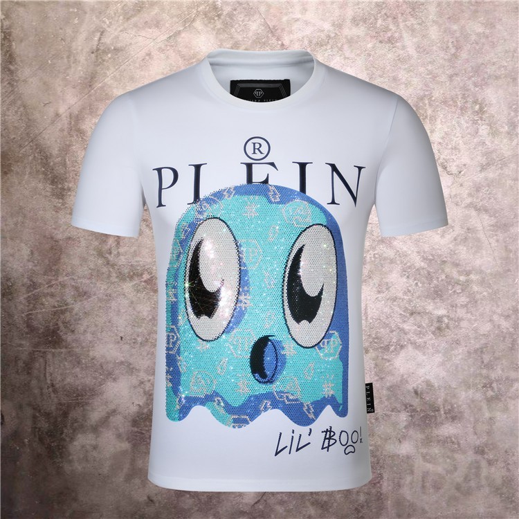 PHILIPP PLEIN TSHIRT PHILIP SKULL RHINESTONE SKULL T-SHIRT POLO SHIRT gallery