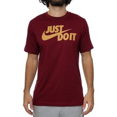 Nike Men’s Dark Beetroot Just Do It Logo T-Shirt (AR5006 638) – L