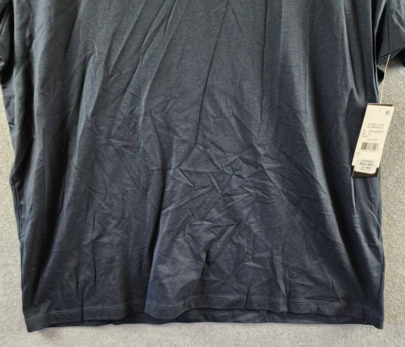 The Men's Store at Bloomingdale's Supima Cotton Tee Men's XL True Navy Pullover gallery