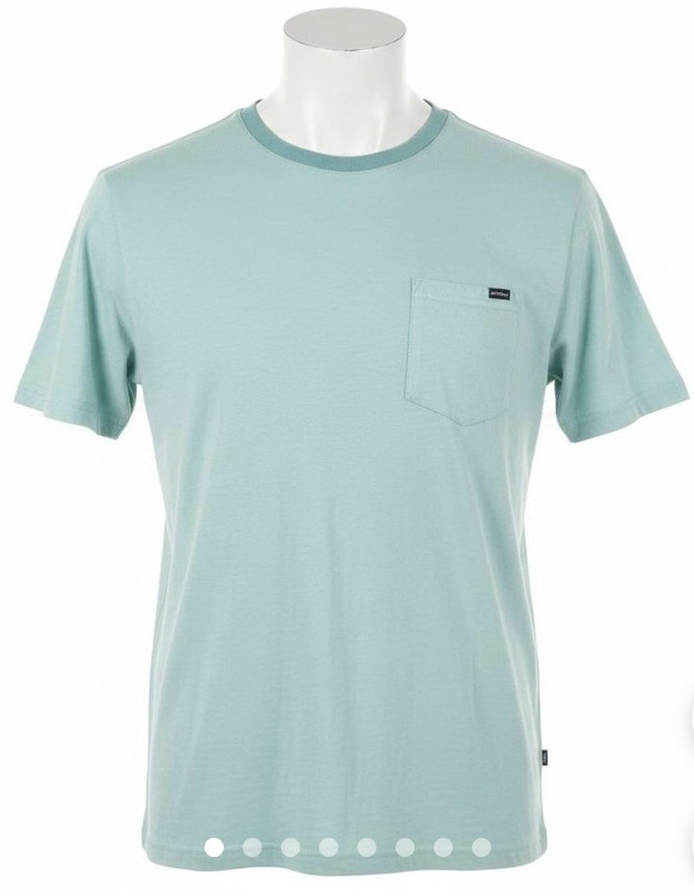 Men’s Chubbies Pocket Graphic T Shirt Sea Mist Sz XL NWT