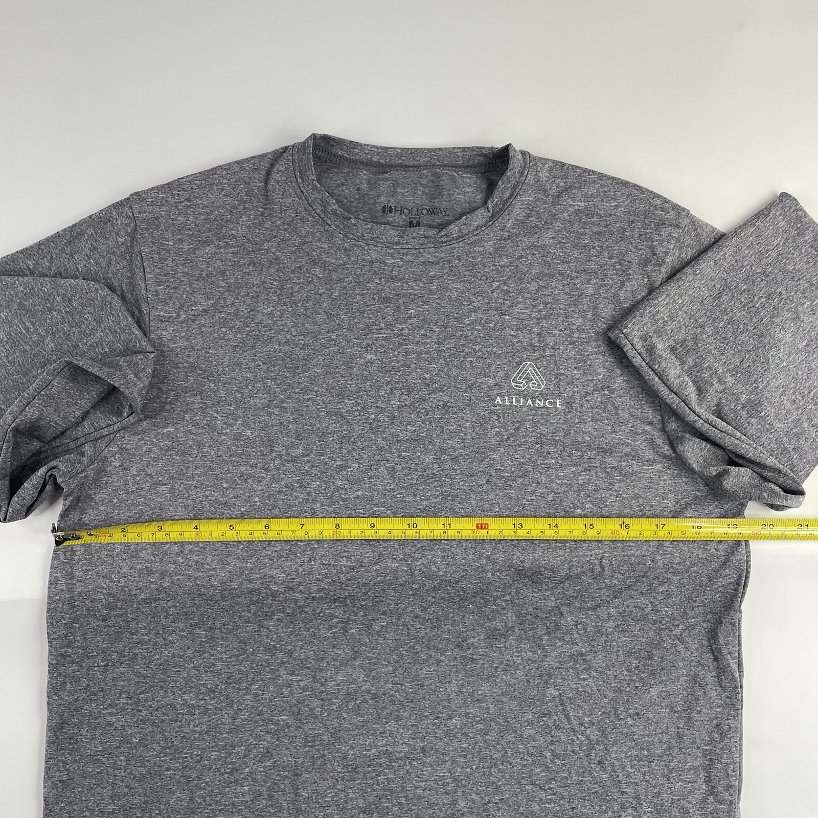 Holloway Alliance Shirt Medium Grey Mens Long Sleeve Activewear Used Casual gallery