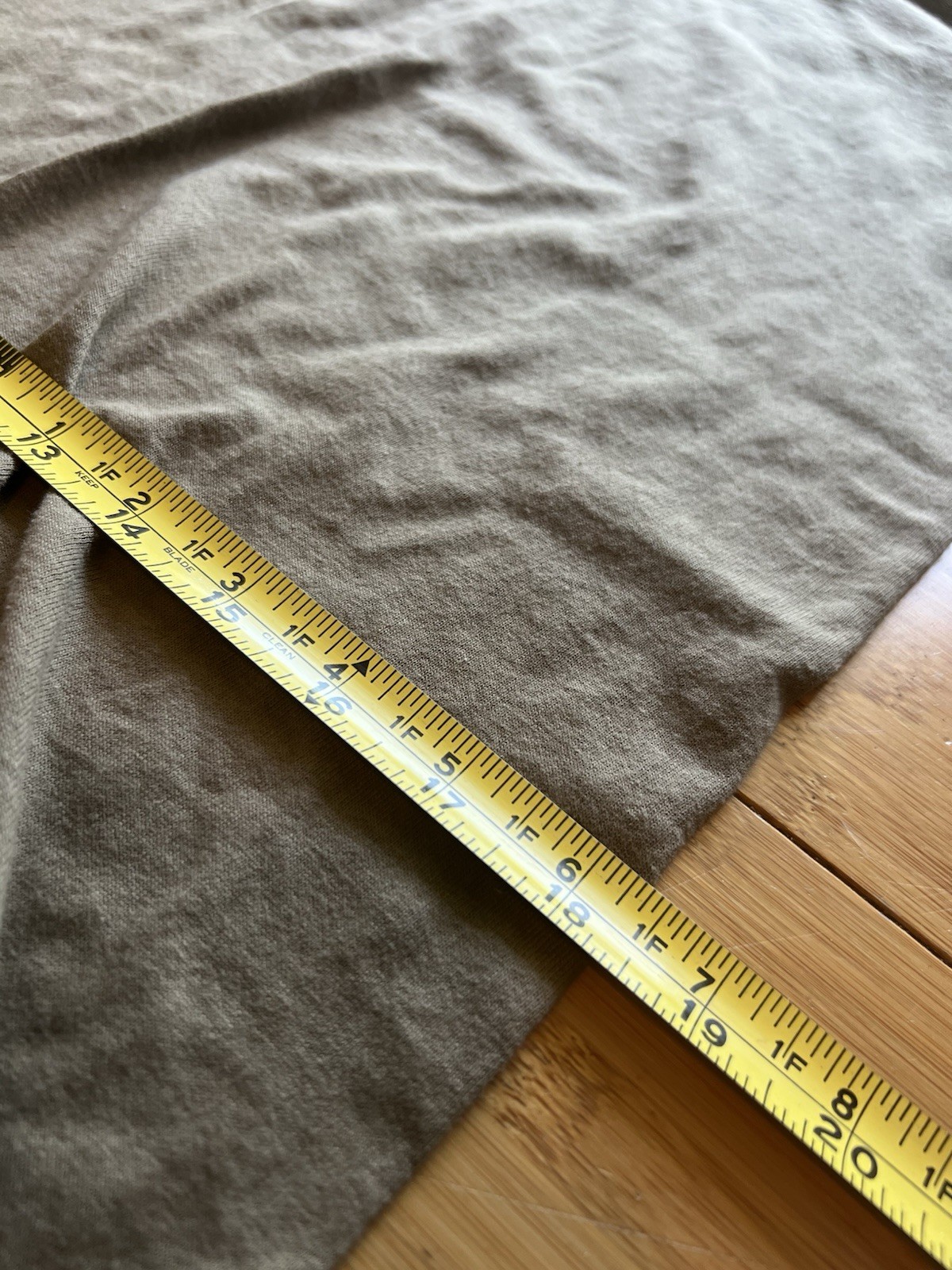 Rothco Shirt Mens Medium Brown Made USA Military Minimalist Basic Single Stitch gallery