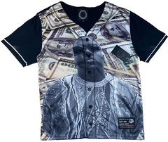 Finest Thread Luxury Goods Benjamines Notorious B.I.G. Jersey Shirt Men’s Size L