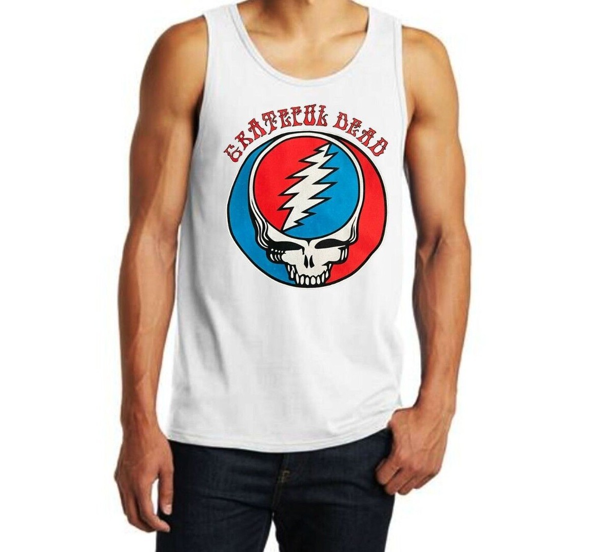 Grateful Dead Rock Band Men's Tank Tops (Multiple Variations) gallery
