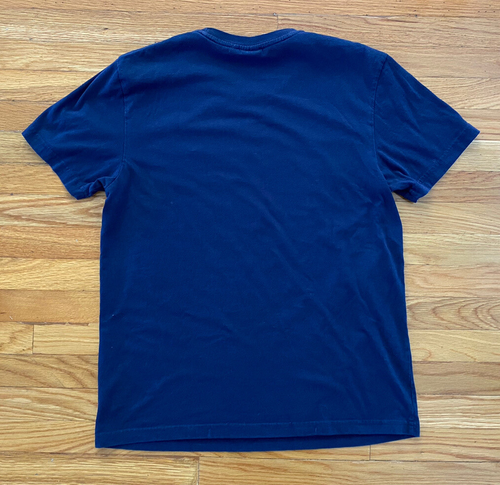 VTG Y2K Star Wars Welcome To The Death Star Navy Blue T Shirt SZ L gallery