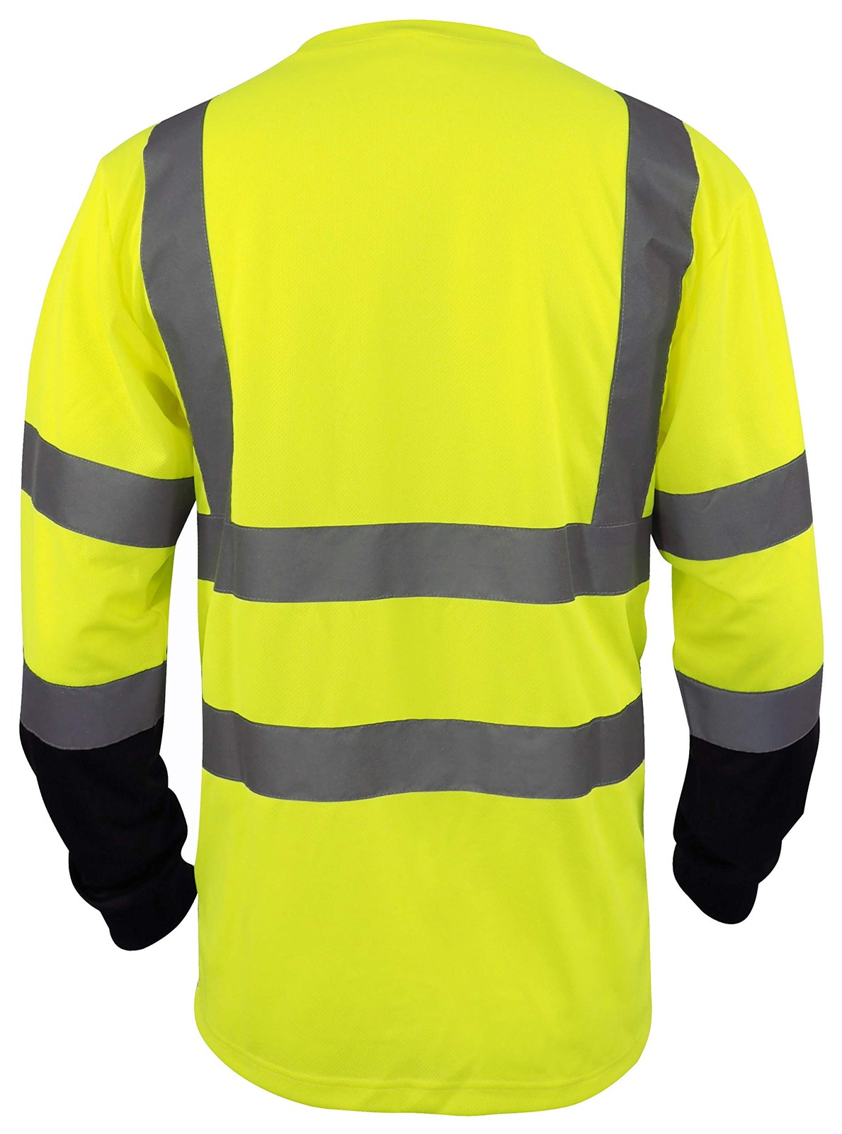 Hi Vis Class 3 T Shirt Reflective Safety Lime Orange Short Long Sleeve HIGH V... gallery