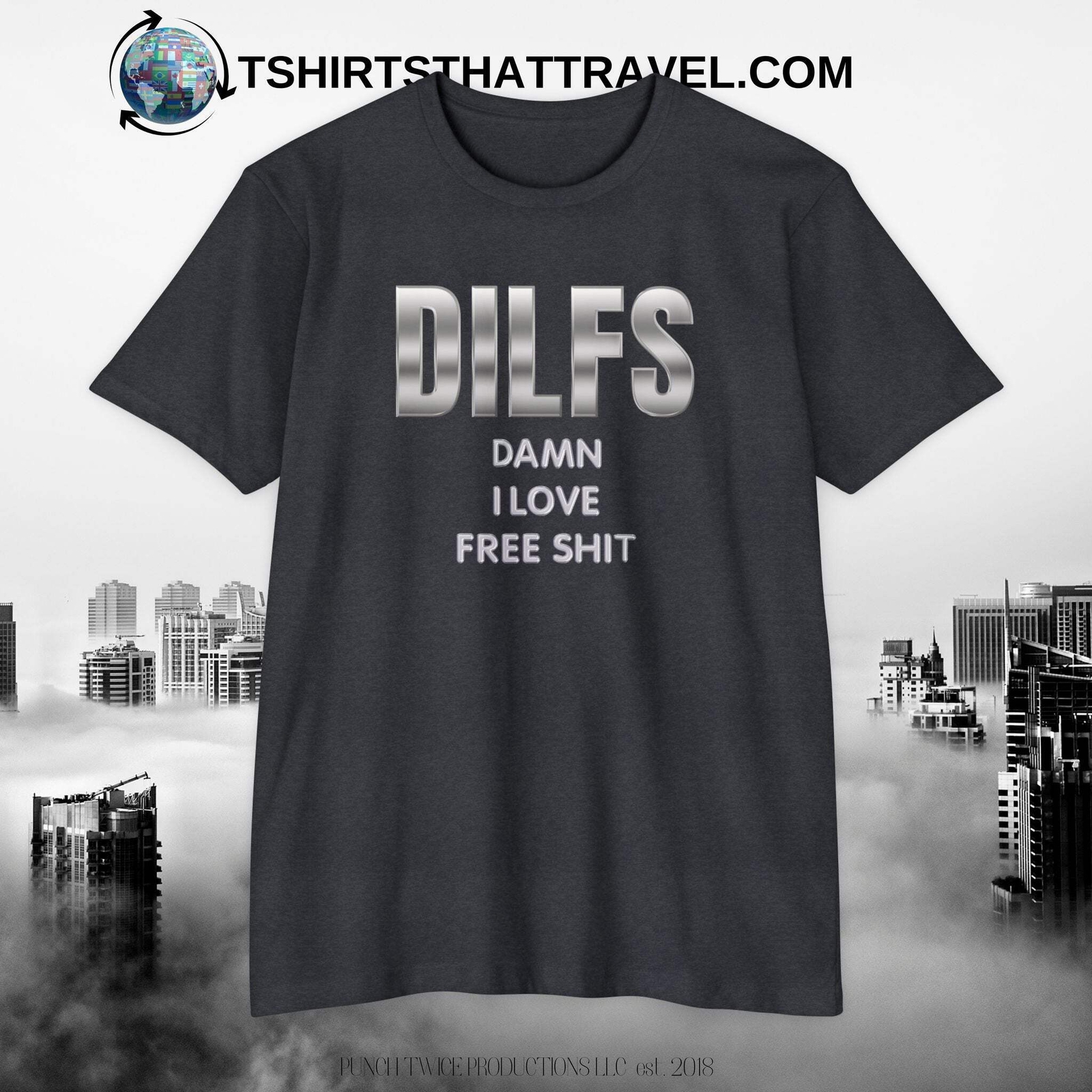 DILFS Unisex CVC Jersey T-shirt gallery