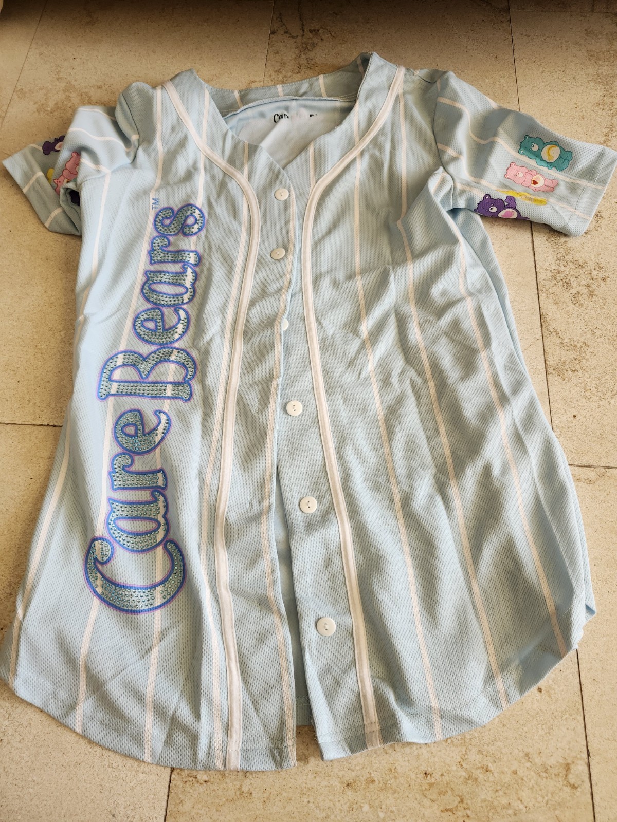 CareBears Graphic Baseball Jersey Shirt L gallery