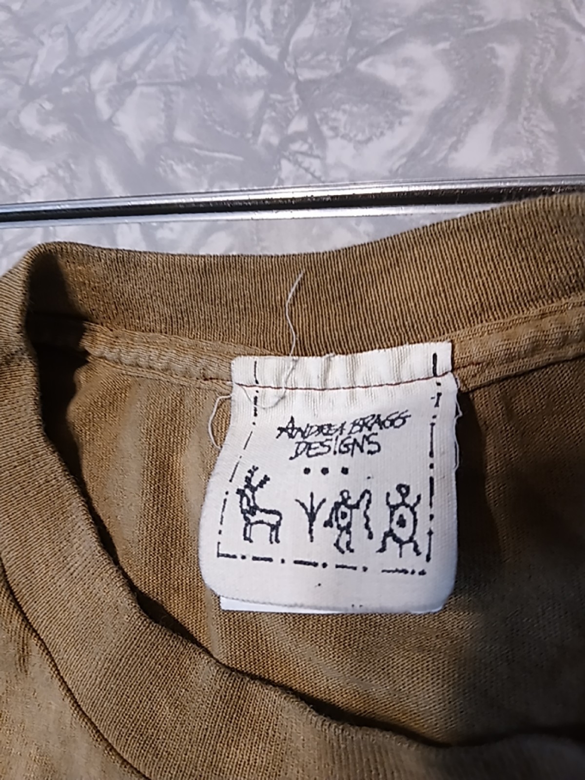 Andrea Bragg Design vintage single stitch graphic t shirt L Made In Canada gallery