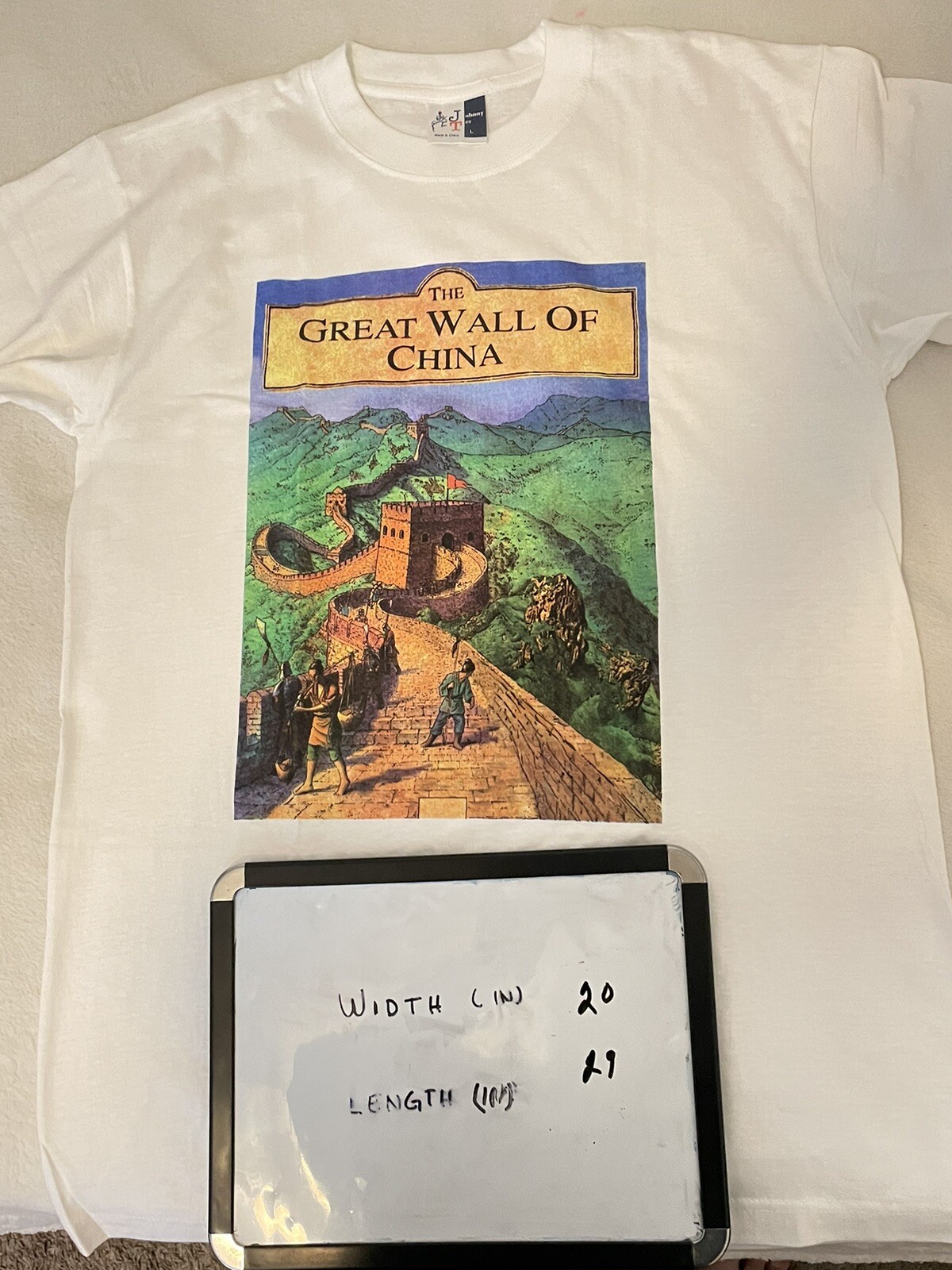 The Great Wall Of China tshirt gallery