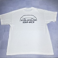Taurus SHO Super High Output Ford Performance White Car T-Shirt Men’s Size 2XL