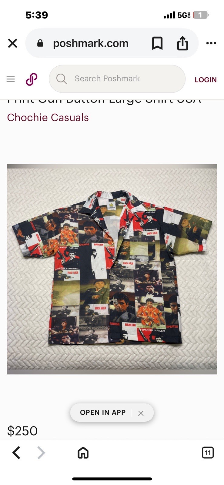 Scarface Graphic T-Shirt