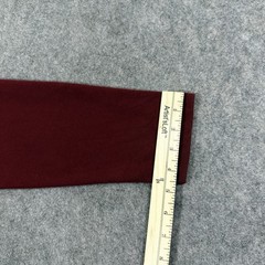 Covington Long Sleeve Pullover Ribbed Knit V-Neck Shirt Fits Men’s Sz Large Red