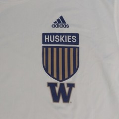 adidas Washington Huskies Soccer Jersey Aeroready college football basketball ro