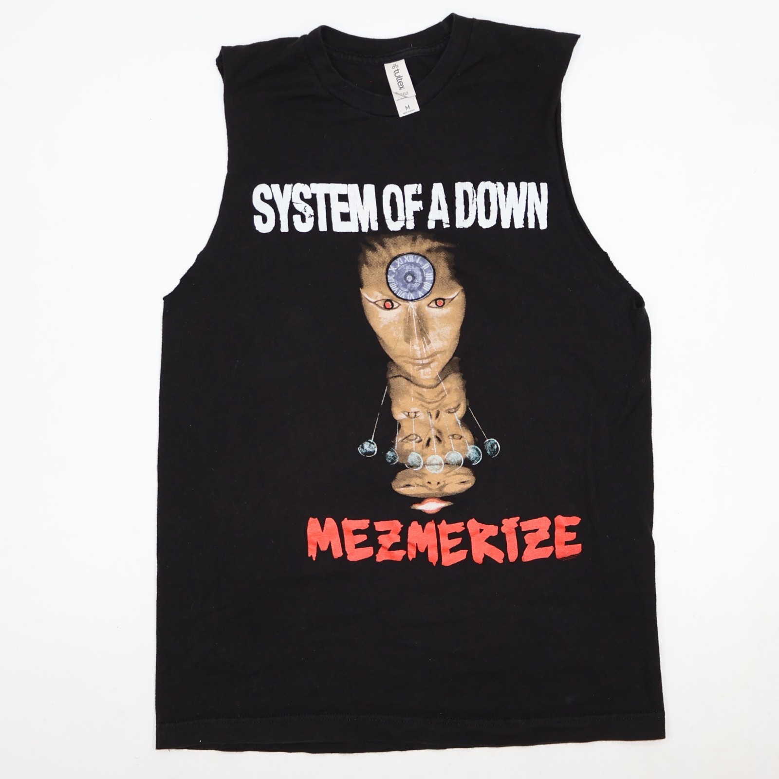 System of a Down Mezmerize Heavy Metal T-Shirt Black Adult Medium Sleeveless