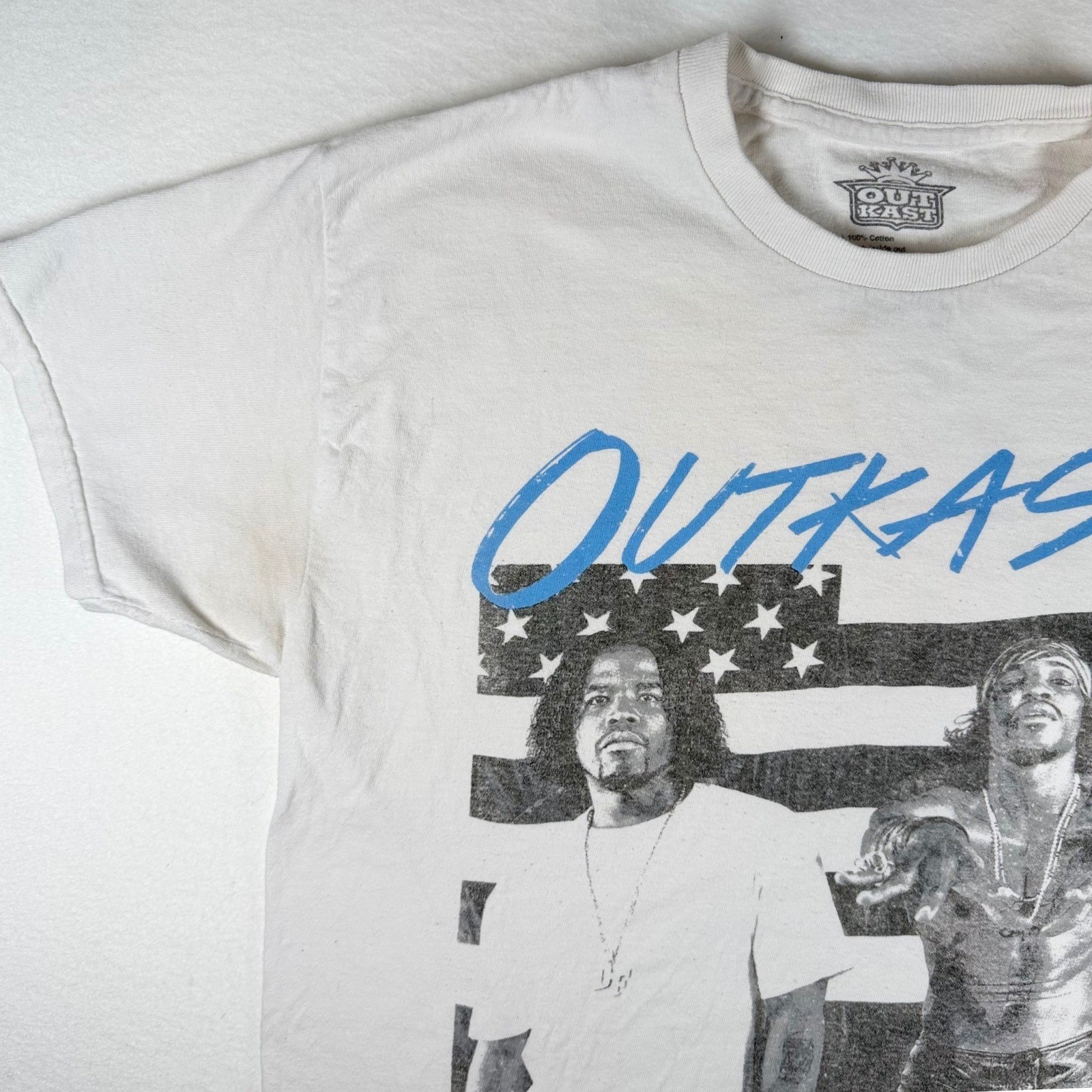 Outkast Graphic T-Shirt Mens M White Stankonia Era Hip Hop Andre 3000 Big Boi gallery