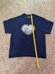 TeeTurtle Rainbow Unicorn Pony Classic Cotton XL T Shirt Nerd Geek