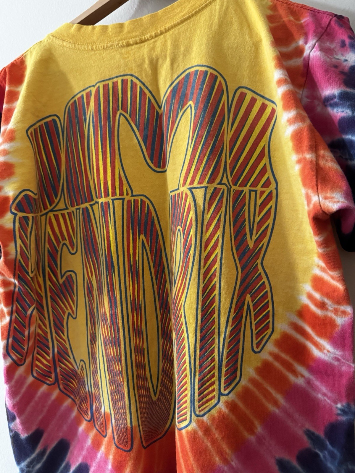Vintage Tie-Dye Jimmy Hendrix Shirt gallery