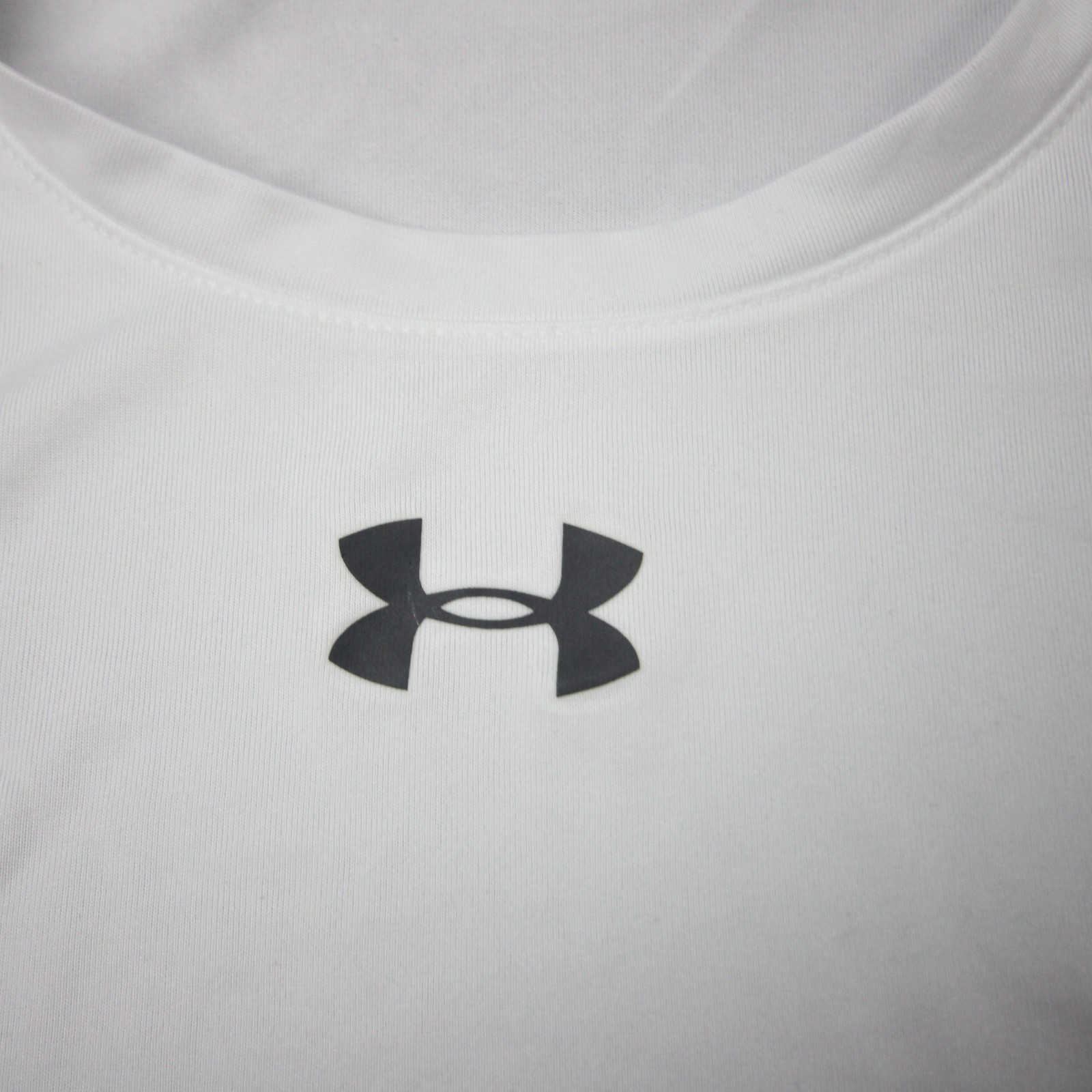 Under Armour HeatGear Short Sleeve Shirt Men's White New with Tags XL gallery