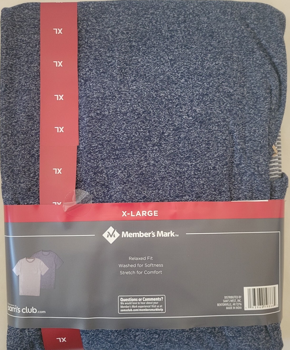 Member's Mark Men's Everyday Soft Wash Pocket Tshirt Tee Sz XL NWT gallery