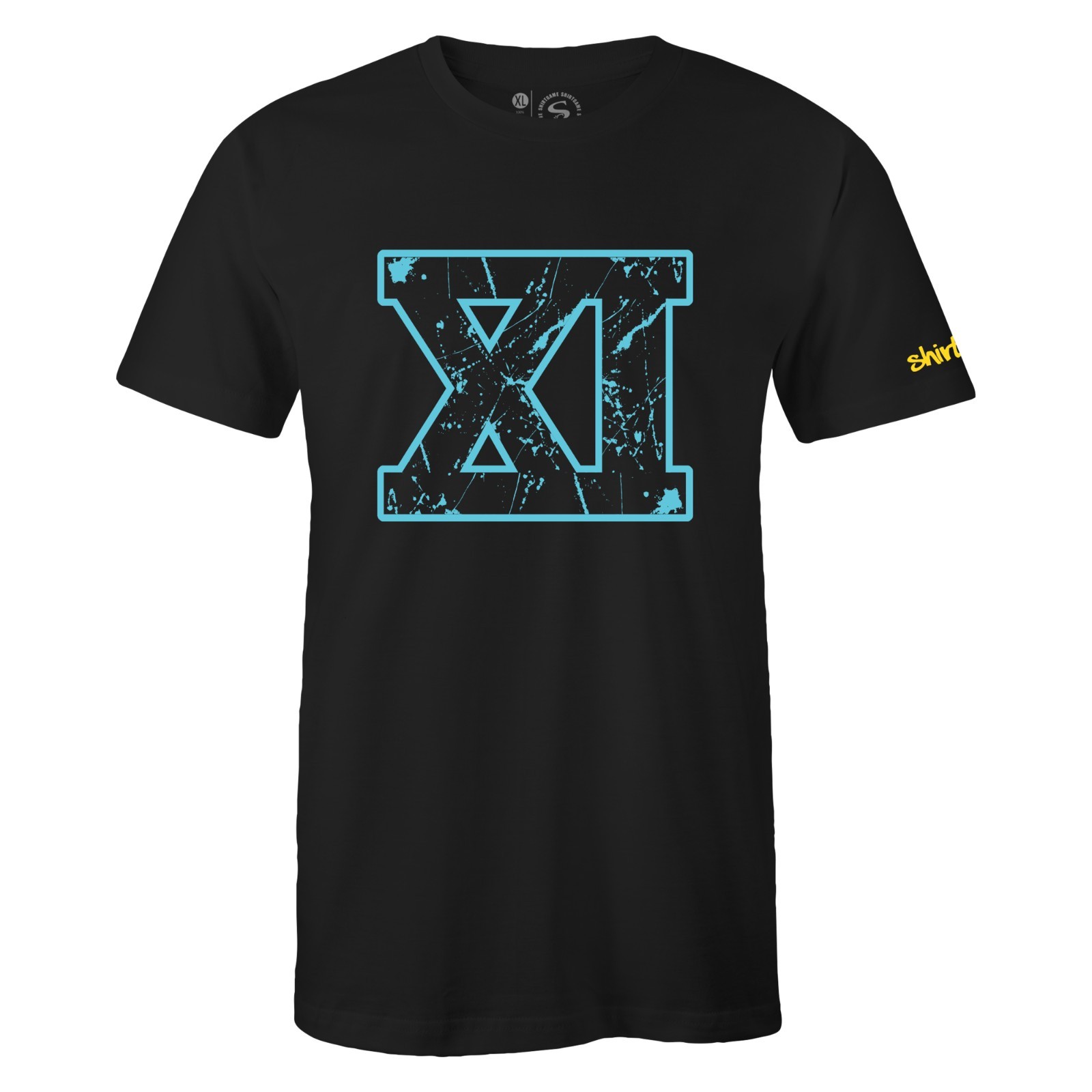 Men's Black XI Sneaker T-shirt to Match Air Jordan 11 Retro 'Gamma Blue' gallery