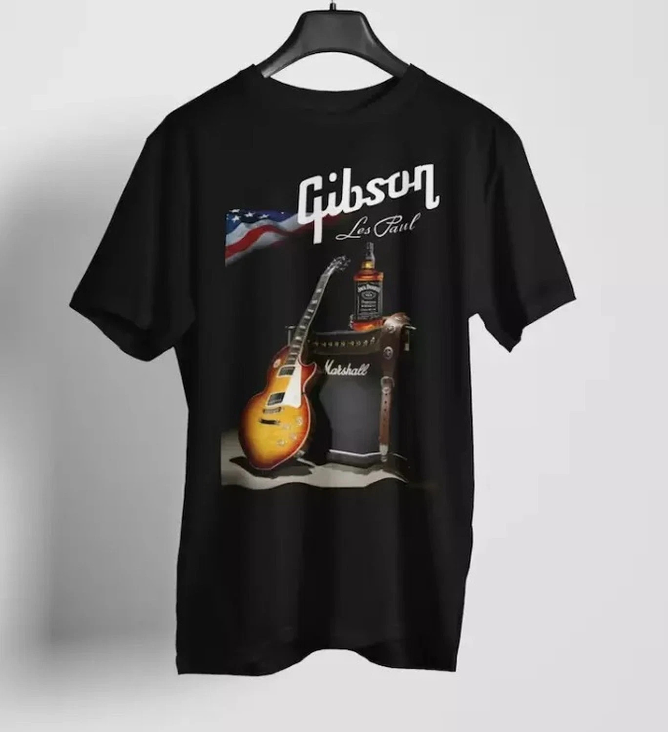 Gibson Les Paul guitar t shirt, ONE SIDE SHIRT, hot, unisex shirt gallery