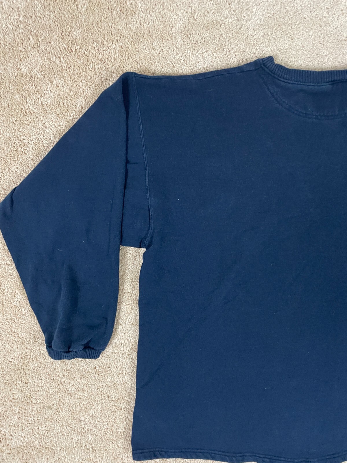 Champion Pullover Henley T-Shirt Mens XLBT Regular Fit Ribbed Cuff Sleeve Blue gallery