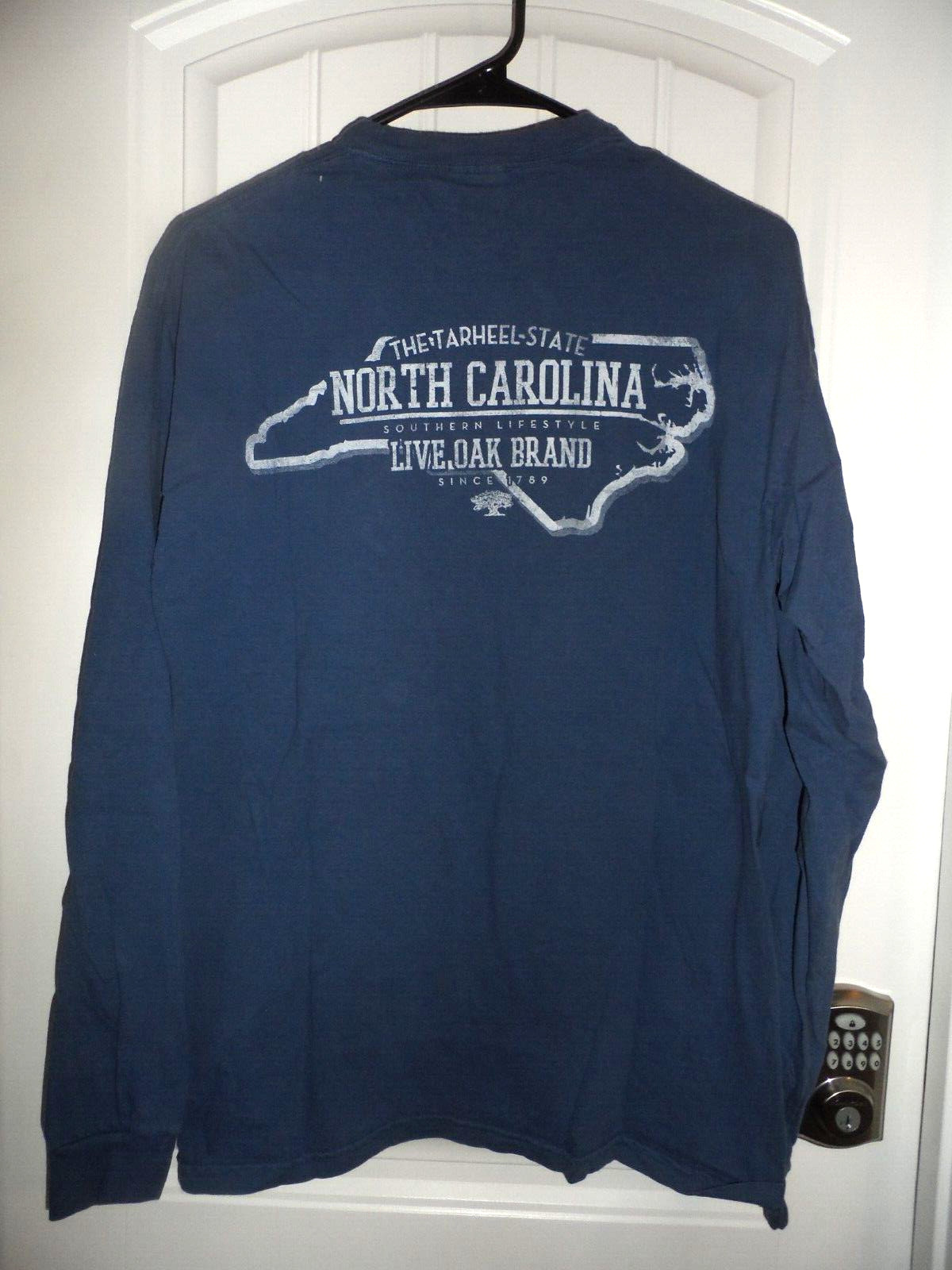 Great Comfort Colors men's size M blue Live Oak Brand long sleeve shirt NWOT gallery