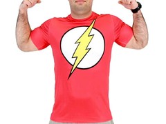 DC Comics The Flash Men’s Compression T-Shirt – NWT