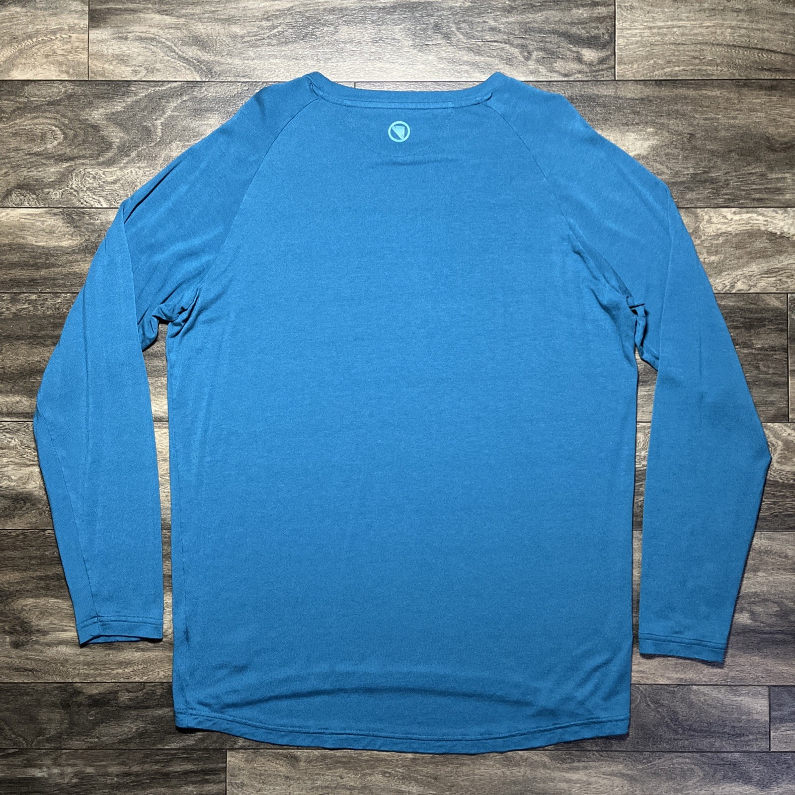 Endura BaaBaa Blend Baselayer Mens XXL Blueberry Lyocell Wool Slim LS Raglan EUC gallery