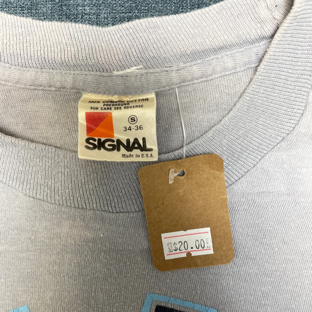 VTG Signal Lake Tahoe Party Animal T Shirt Mens S 34-36 Gray Graphic Made in USA gallery