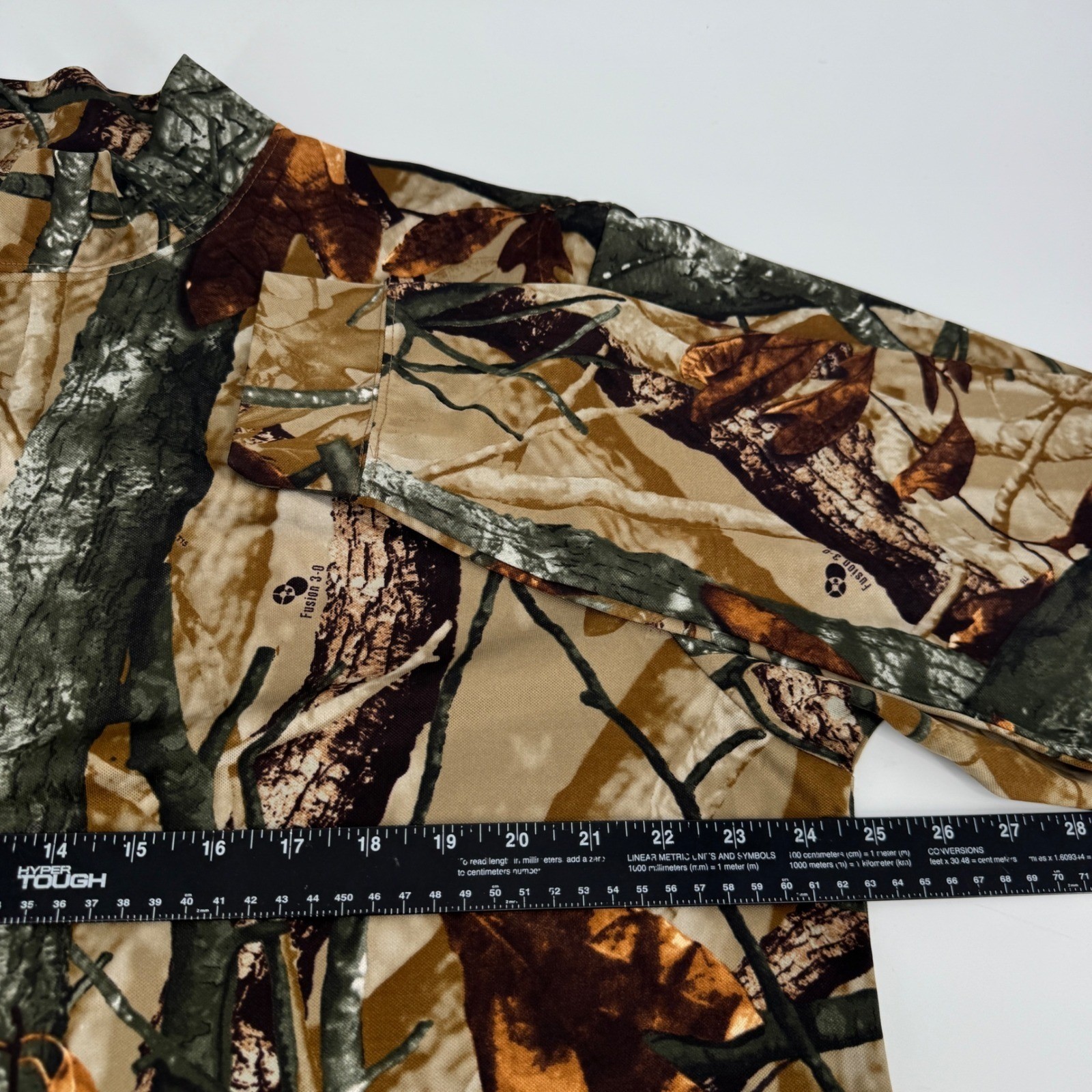 Outfitters Ridge Fusion 3-0 Camo Long Sleeve Shirt Mens XL Real Tree Hunting gallery
