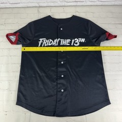 Licensed Hybrid x Friday The 13th Horror Movie Baseball Jersey Size Men’s Medium