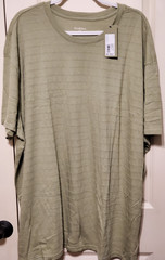 Goodfellow & Co Men’s Short Sleeve T-Shirt Green Size 4XLT – NEW – QTY AVAILABLE