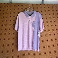 Reverse Threads Men’s Polo Pocket T-Shirt Fair Orchid Size Large NWT