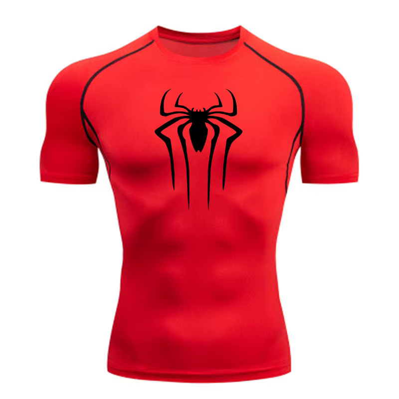 Men's Compression Gym T-Shirt Quick Dry Short Sleeve Fitness Running Tee Shirt gallery
