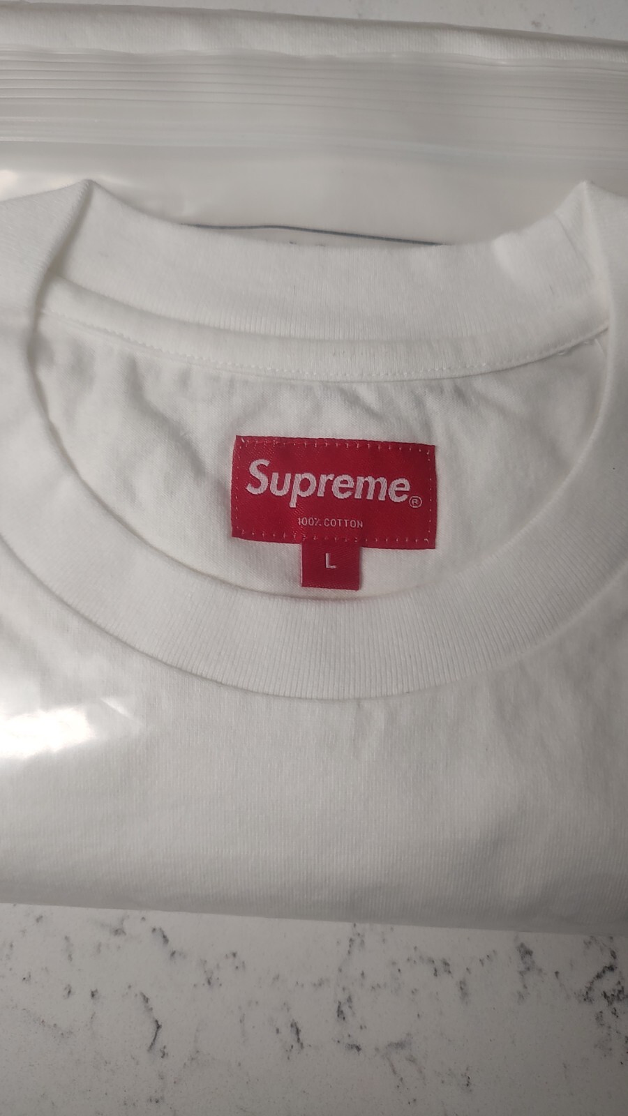 NEW Supreme Invert S/S Top Size Large White SS20 SS20KN95 Supreme New York 2020 gallery