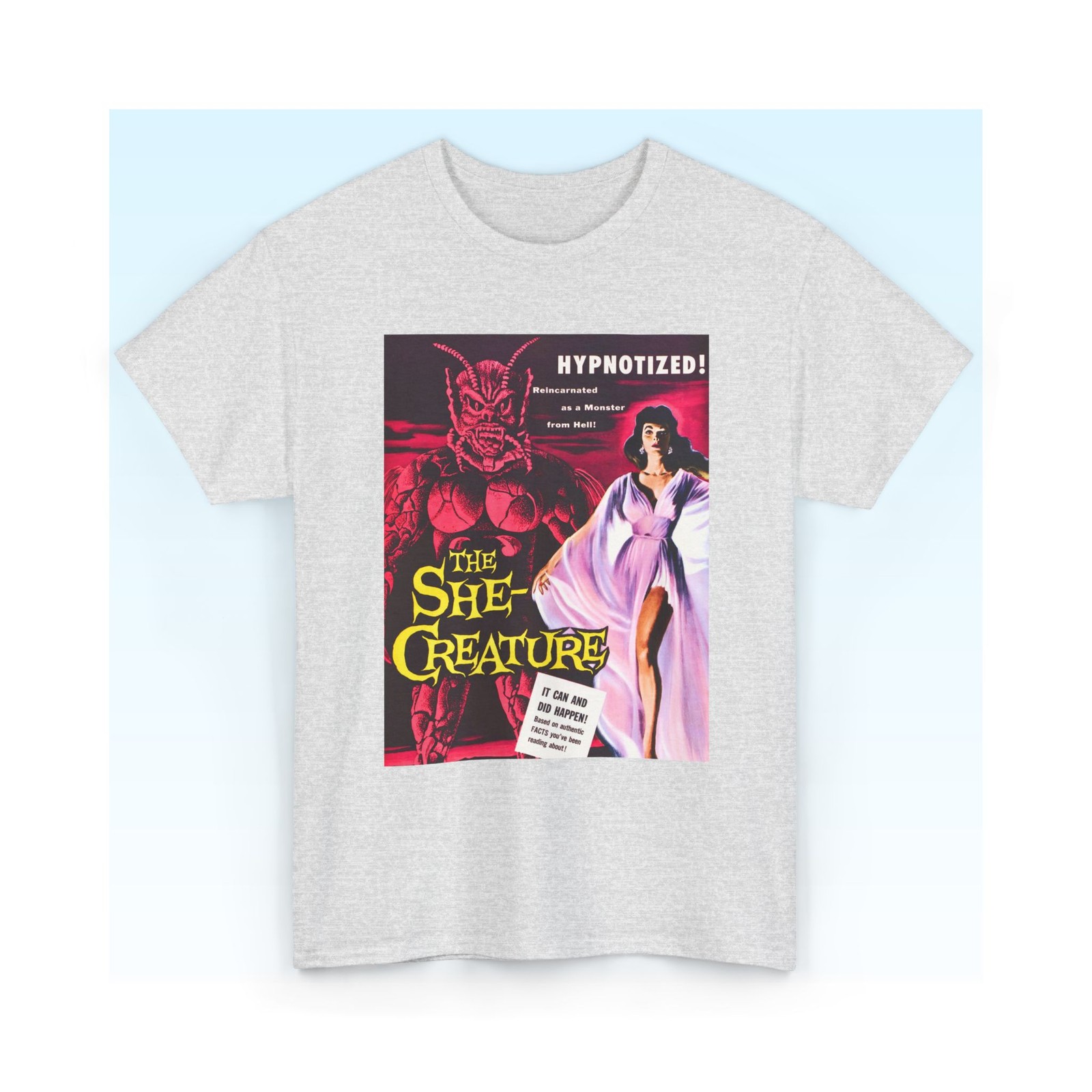 The She-Creature Poster Tee | Vintage Horror Movie Poster T-Shirt gallery
