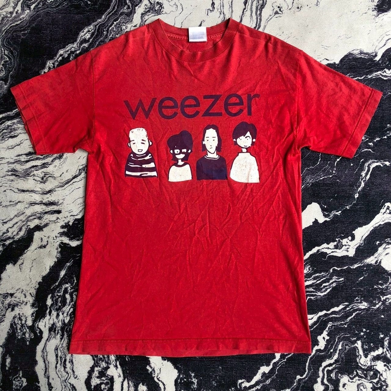 Weezer Cartoon Retro Graphic Unisex Tee Gift For Fan S-5XL gallery