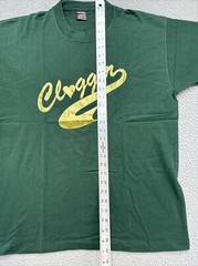 Vintage Clogging Cloggers Heart Logo Single Stitch Green T-Shirt in Size XL