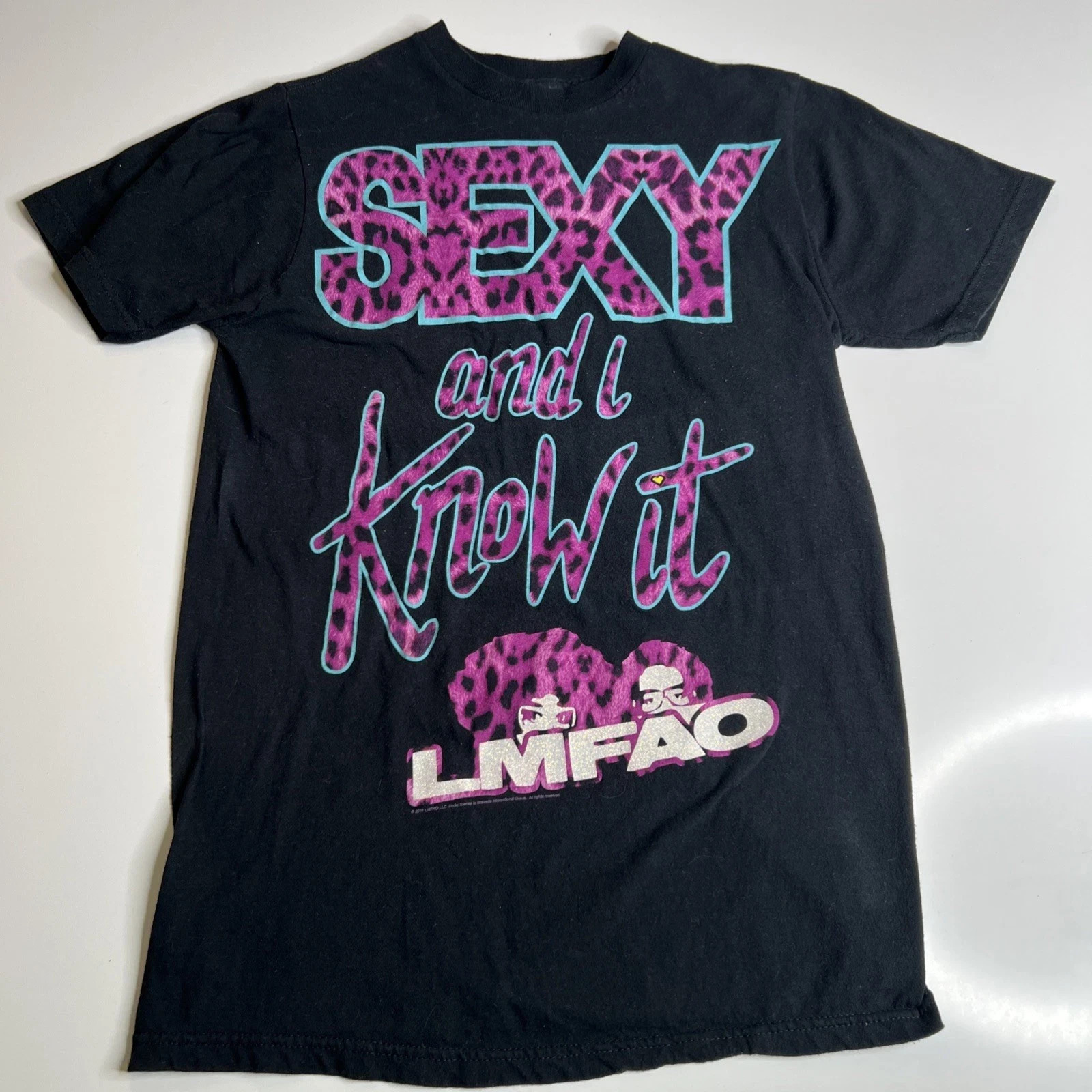 LMFAO Sexy and I Know Tour Black Cotton T Shirt Full Size S-5XL gallery