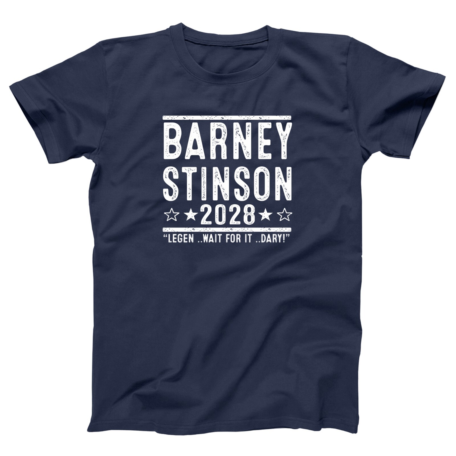 Barney Stinson 2028 Election – funny two and half men humor Xs-5x Unisex T-shirt