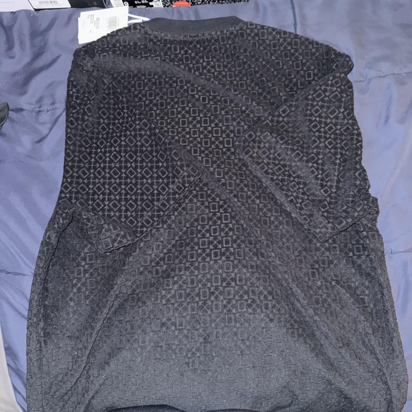 Off-white Towel Terry All Over Logo Tee Short Sleeve Men’s Size Small gallery
